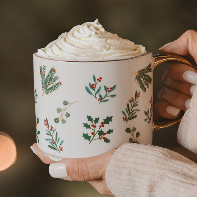 Christmas Greenery Coffee Mug