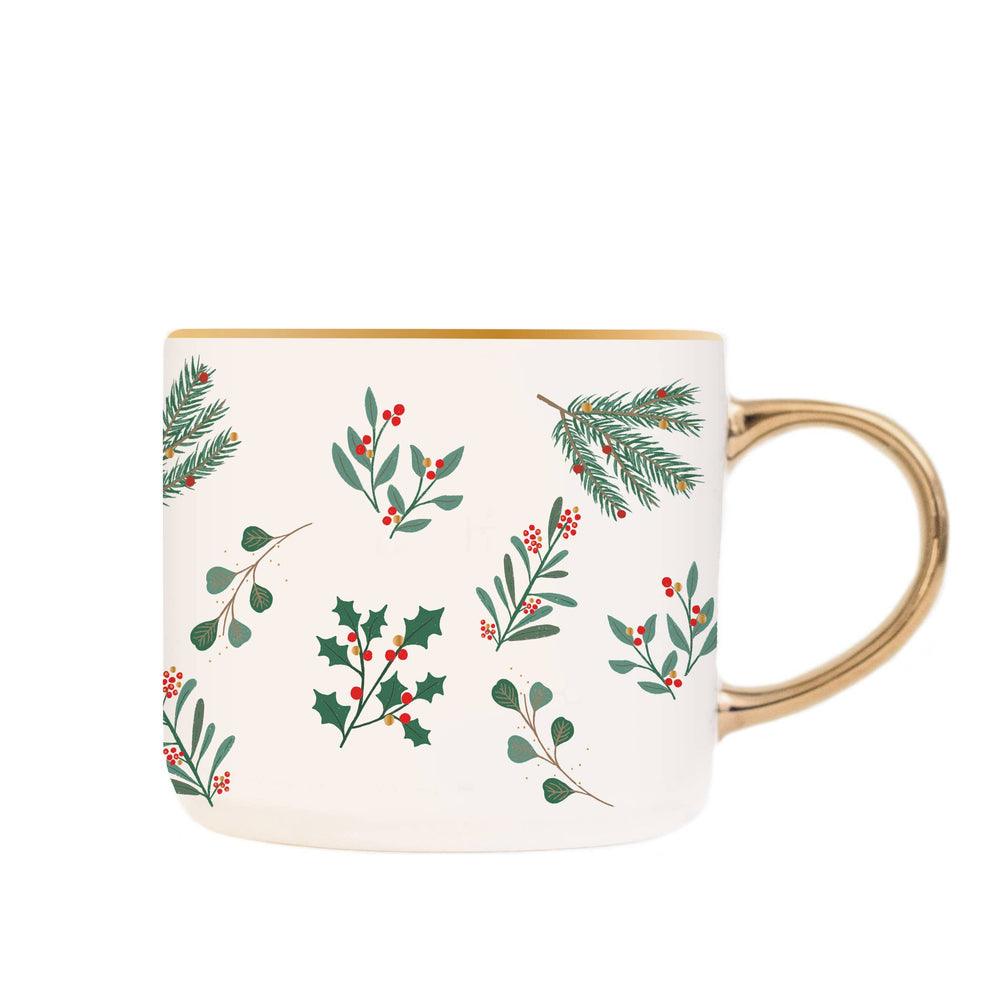 Christmas Greenery Coffee Mug