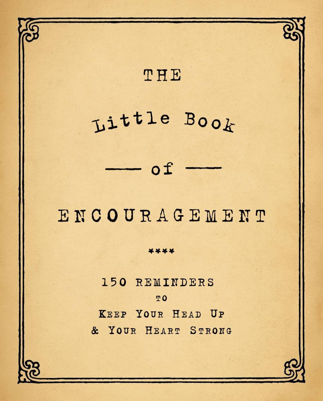 Encouragement Book